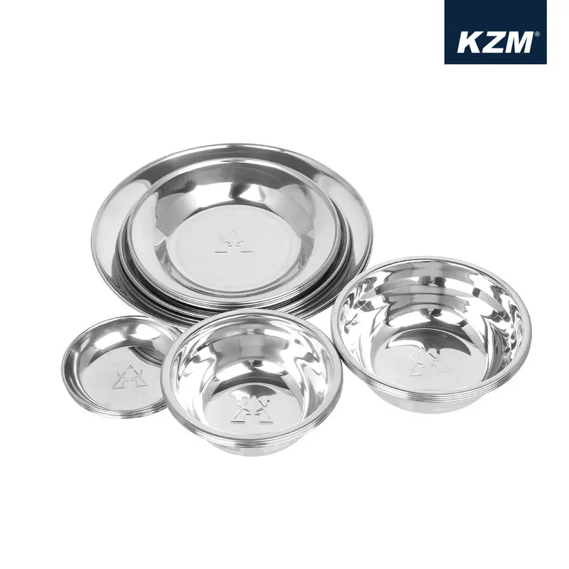 Kzm 25-Piece Travel-Friendly Tableware Set 1