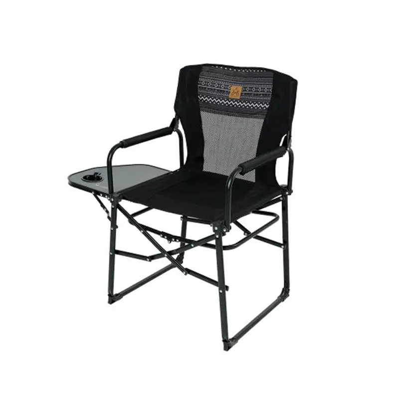 Kzm All-In-One Collapsible Chair With Built-In Table 1