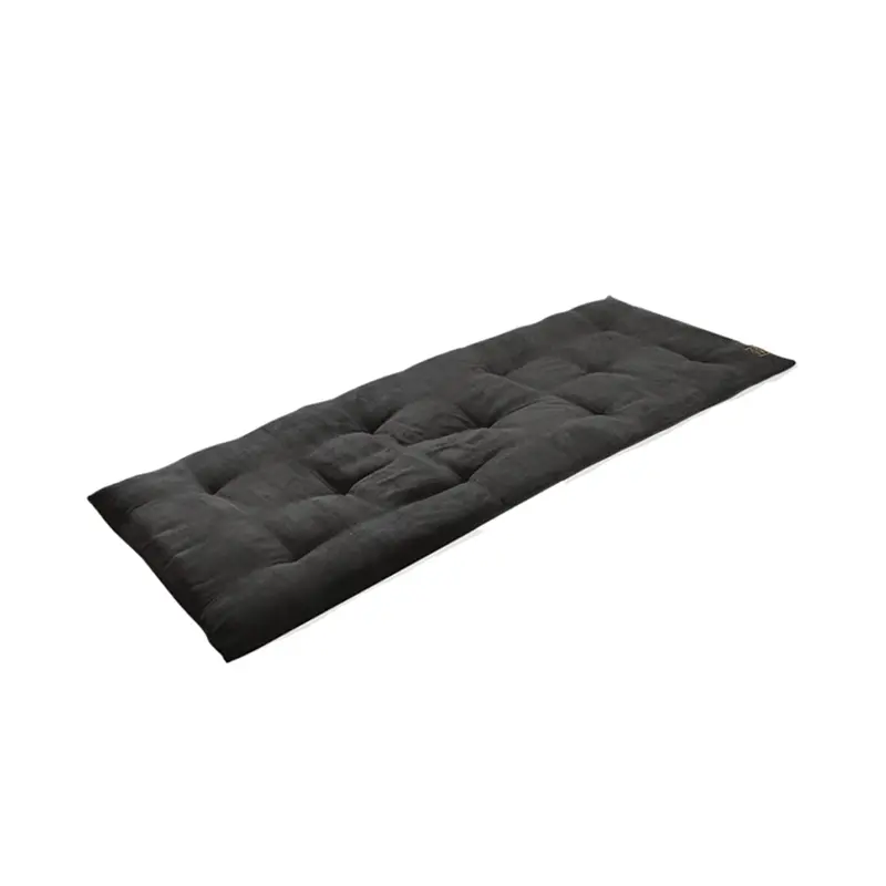 Kzm Black Cot Topper – High-Density Foam Mattress Pad 1