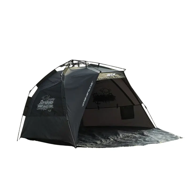 Kzm Blackbeard Sun Shelter – Uv-Blocking Pop-Up Shade Canopy 1