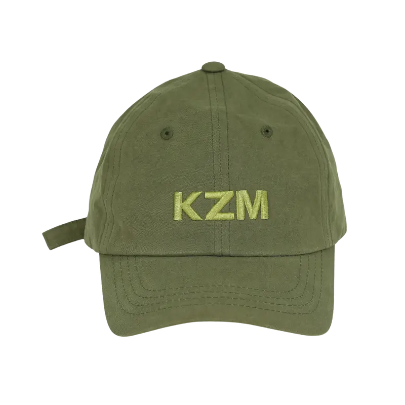 Kzm Classic Adjustable Ball Cap – Khaki 1