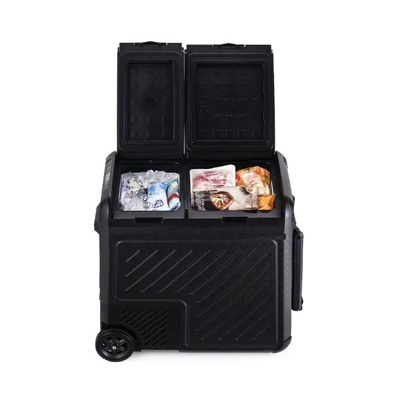 Kzm Duo Cool 55 Electric Portable Fridge 1