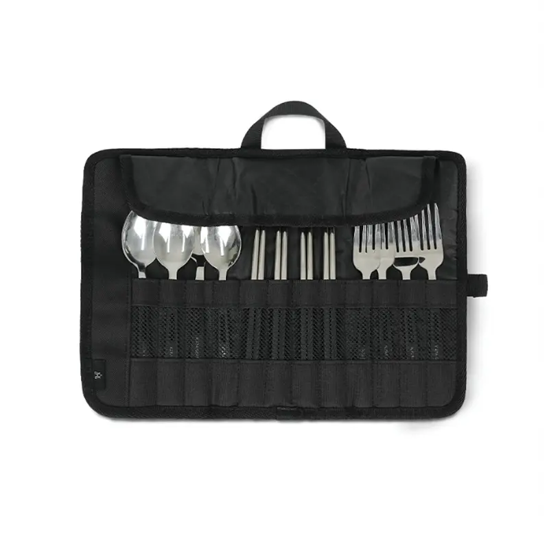 Kzm Essential Cutlery Set – Lightweight Stainless Steel Camping Utensil Kit 1