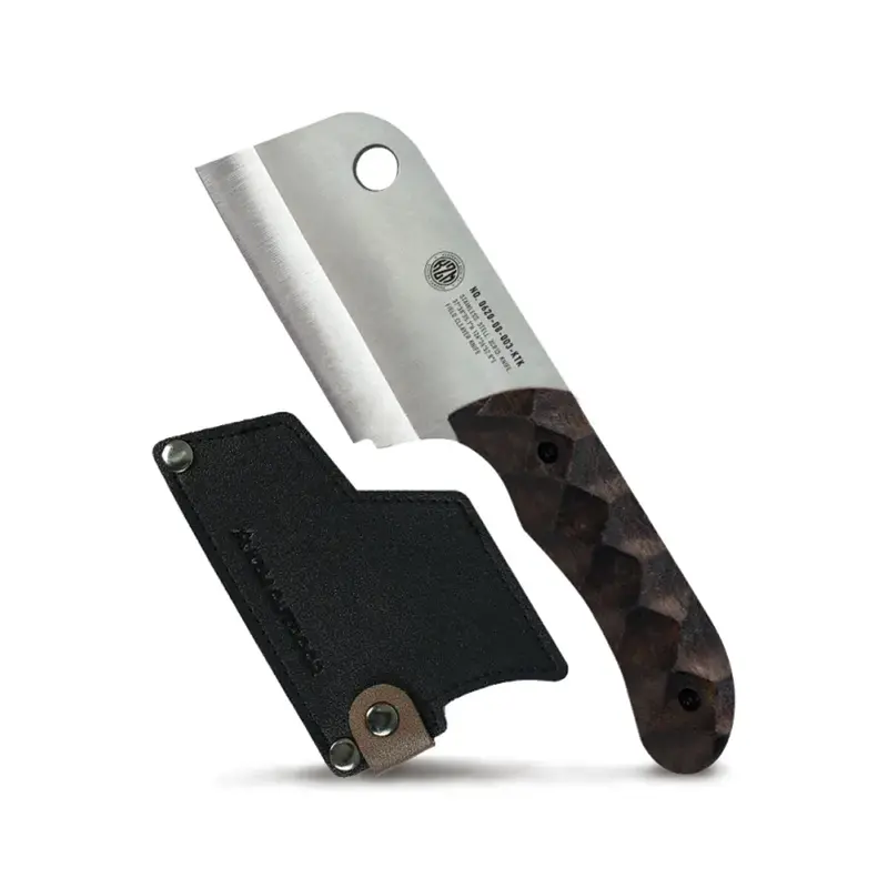Kzm Field Forged Cleaver Knife – Outdoor Kitchen Essential 1