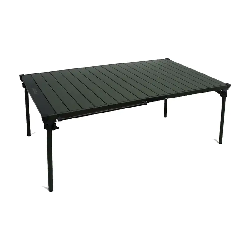 Kzm Field Top Large Folding Table – Sturdy Aluminum Camp Table 1