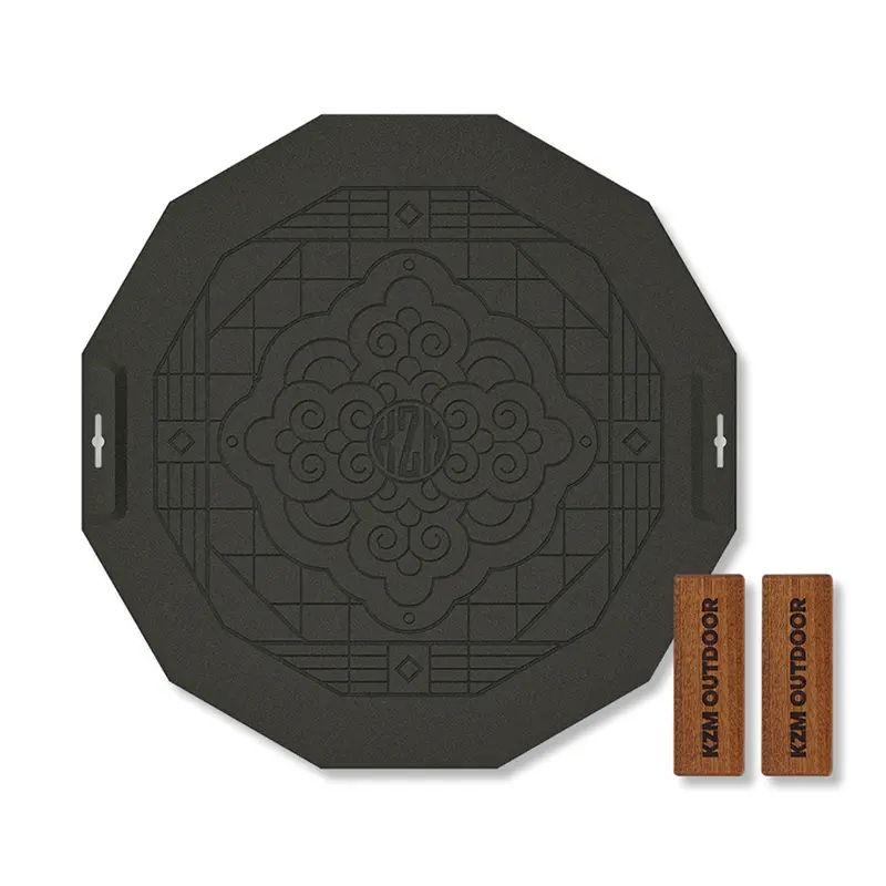 Kzm Ignis Earl Griddle – Premium Cast-Iron Flat Cooking Plate 1