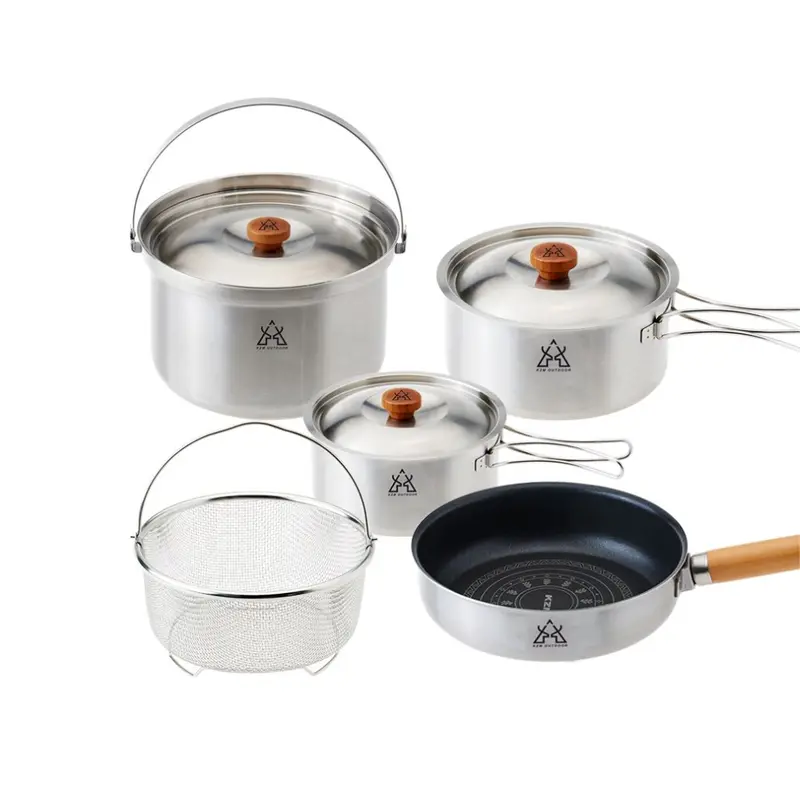 Kzm Premium Kocher Cooking Set – Large 1