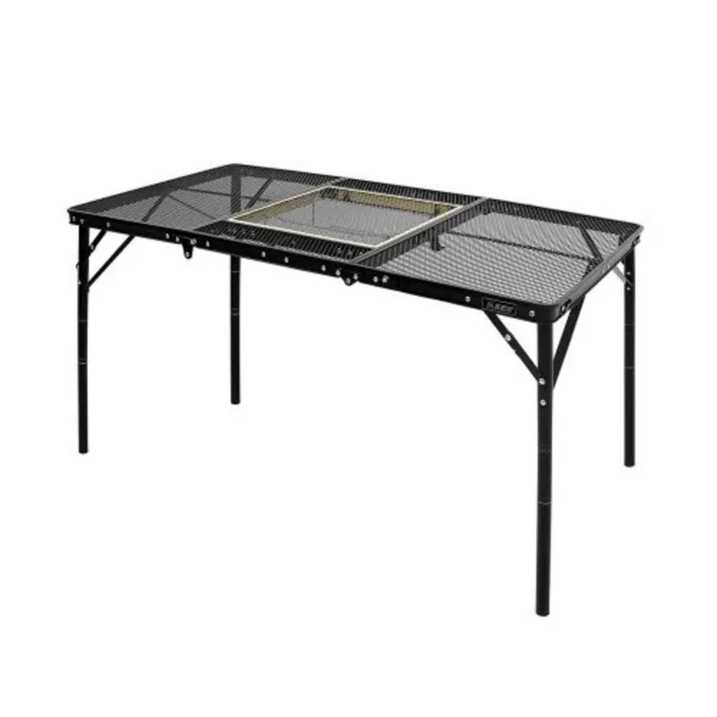 Kzm Union Iron Mesh Folding Bbq Table – 3-Section 1