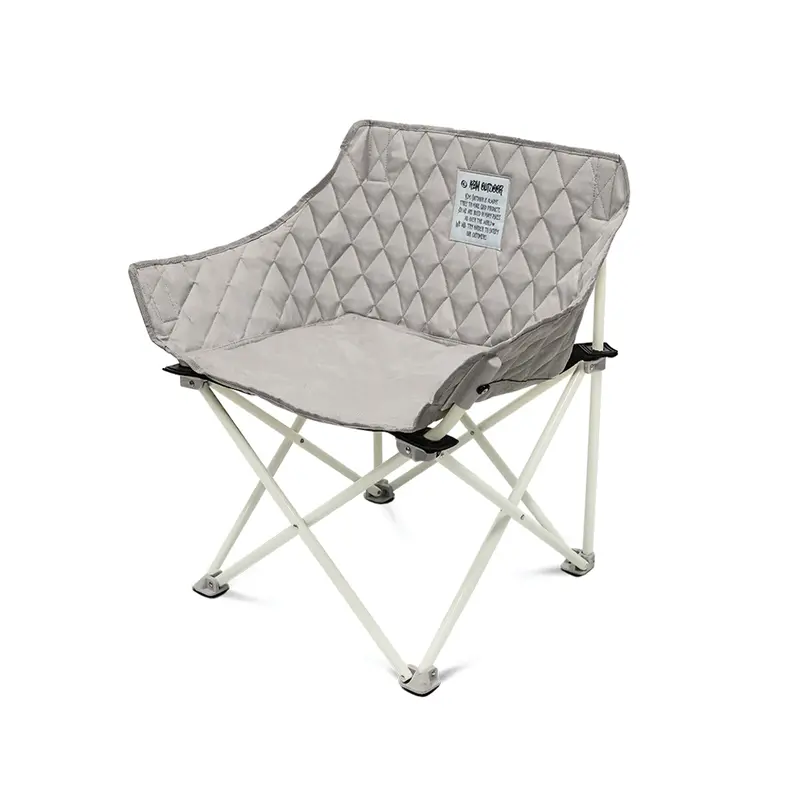Kzm Vista Adjustable Camping Chair – Breathable Mesh Back Support 1
