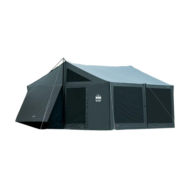 Kzm Wise Black Tarp Shelter For Outdoor Use 1