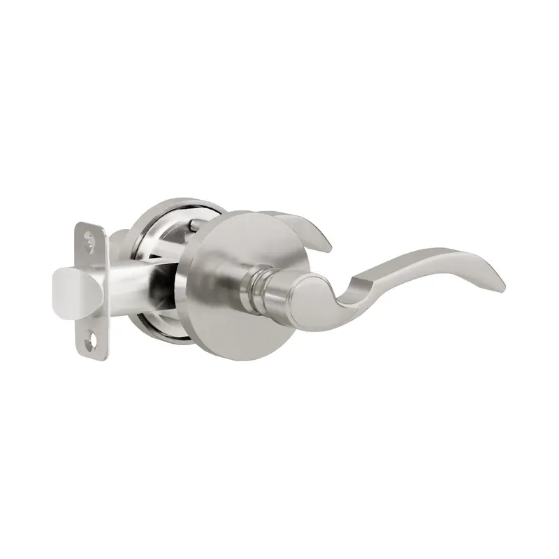 L1 Lever Handle With Rounded R4 Rosette 1