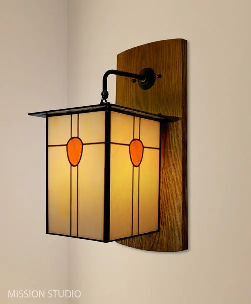 Large Mission Wall Sconce #106 – Rustic Indoor/Outdoor Accent 1