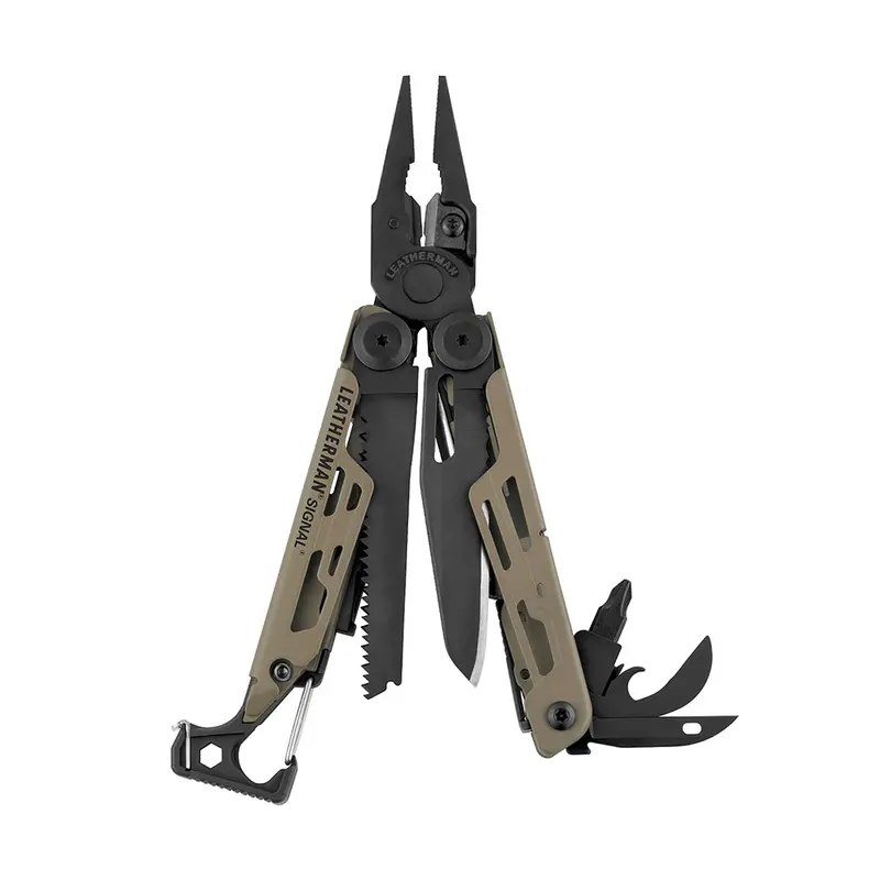 Leatherman Signal® Emergency Multi-Tool – Coyote Brown Finish 1