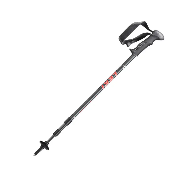 Leki Trail Anthracite Adjustable Hiking Poles 1