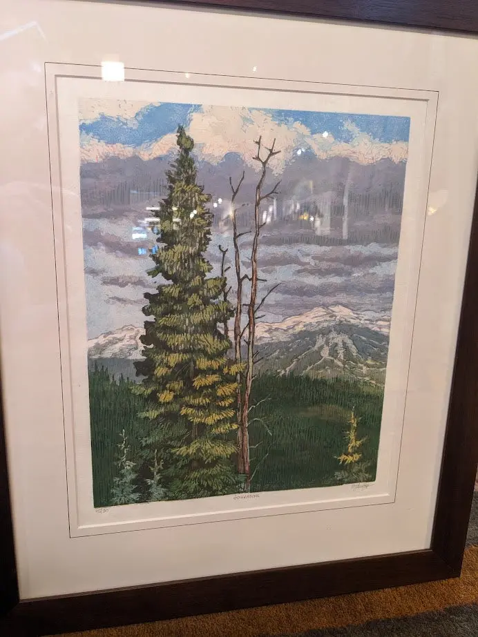 Leon Loughridge 'Generations' Framed Woodblock Print 1