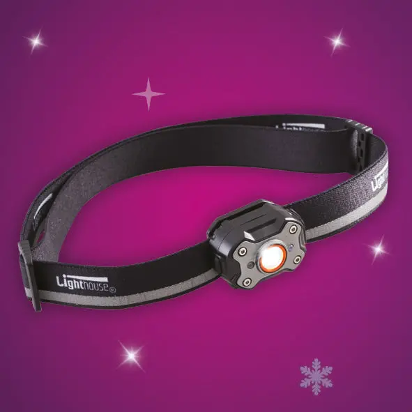 Lighthouse Elite 400-Lumen Rechargeable Headlamp 1