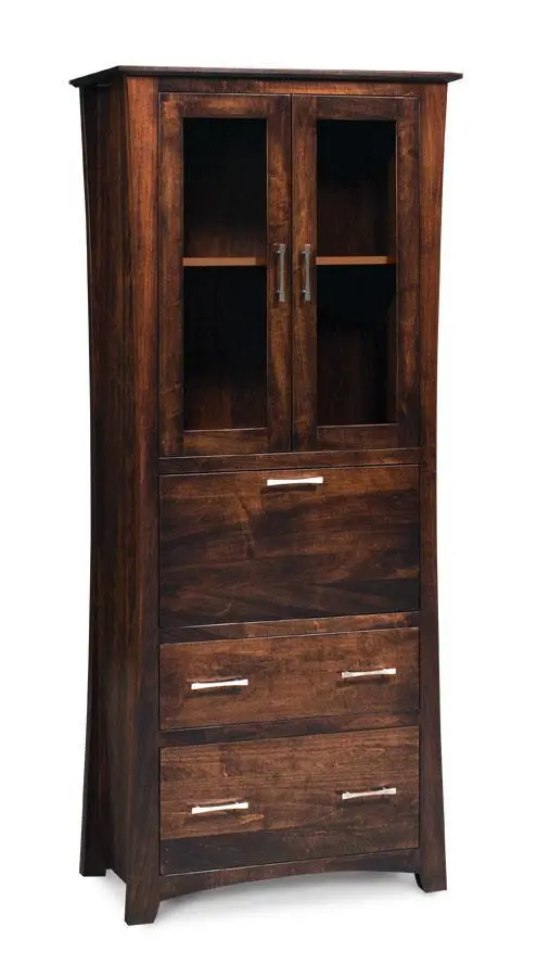 Loft-Style Laptop Secretary Desk