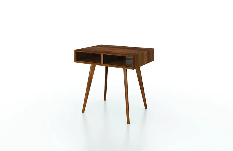 London End Table – Compact Side Table, Sophisticated Detailing 1