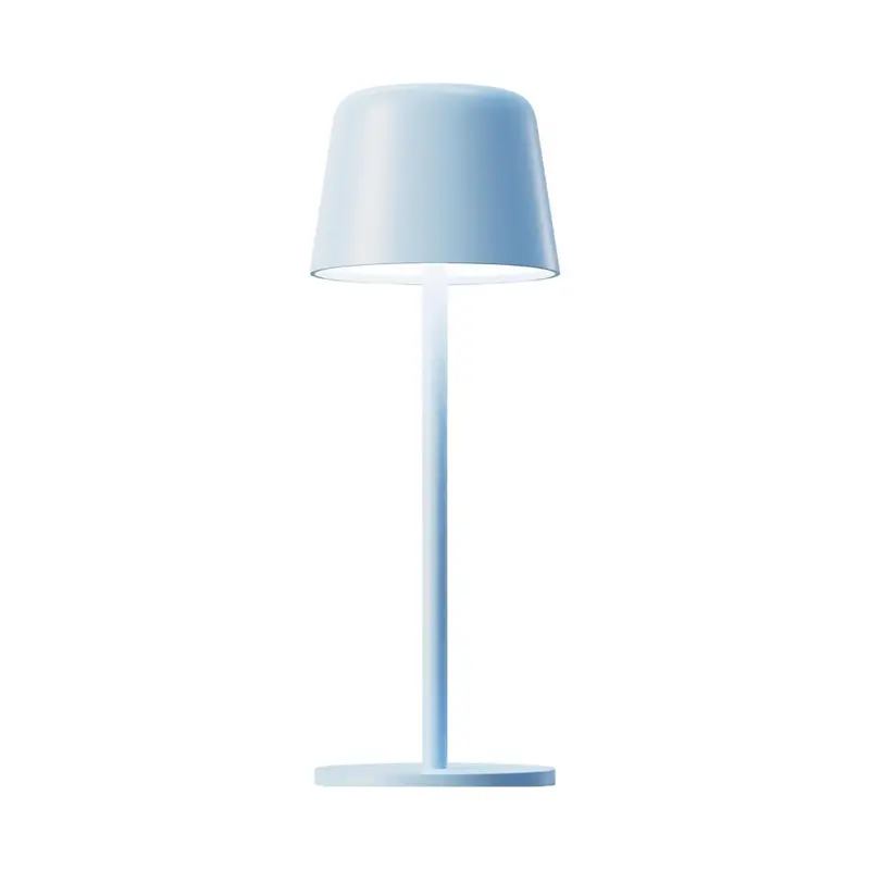 Macaron Desk Lamp – Rechargeable Led Light, Model Ot373 (Blue) 1
