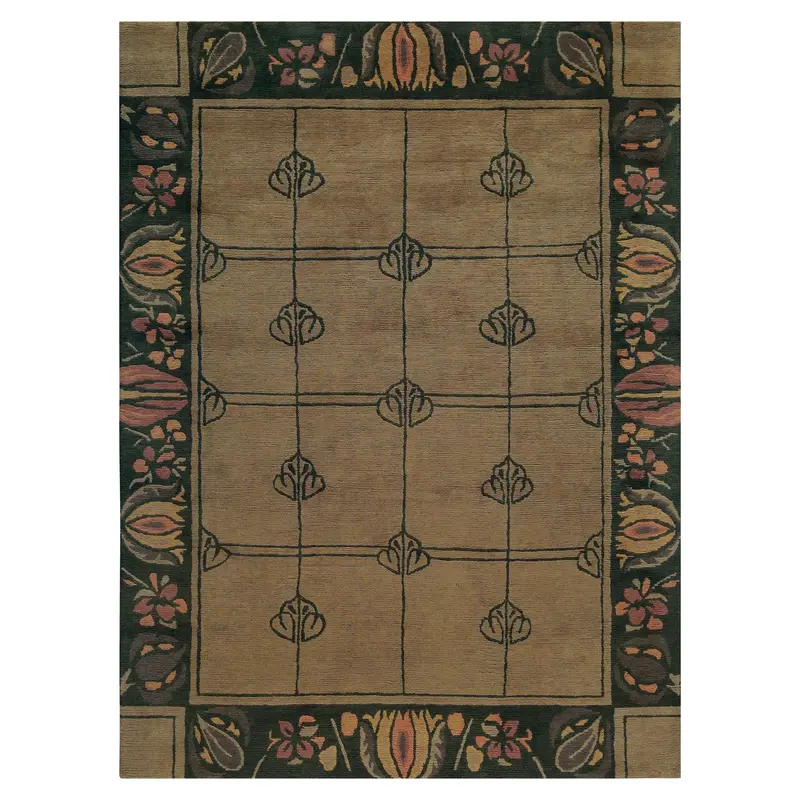 Mackintosh Windyhill Wool Rug – Artisan Stickley Style 1