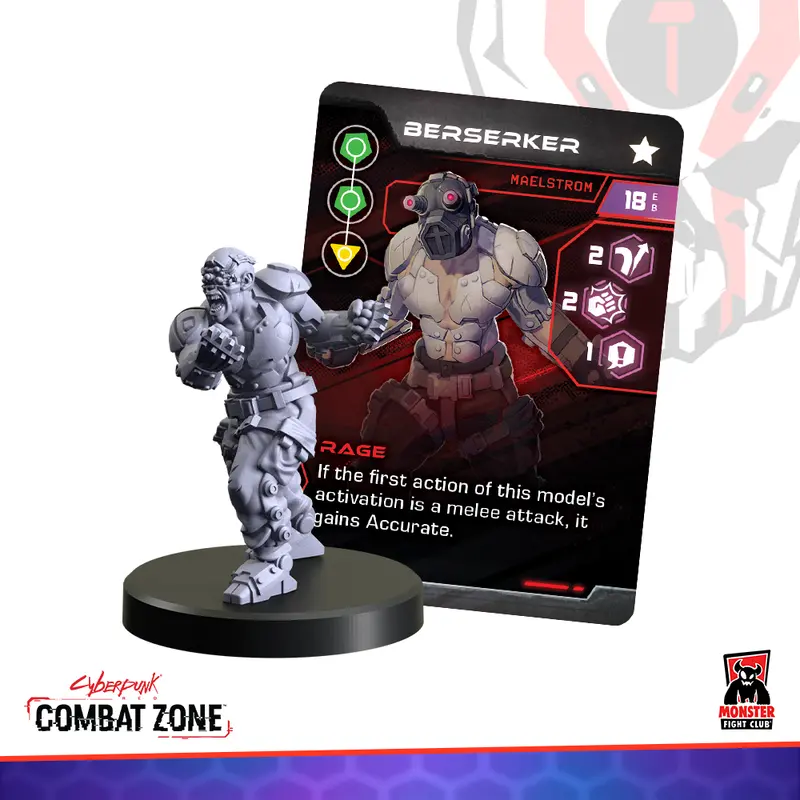 Maelstrom Berserker – Alternate Pose Miniature 1