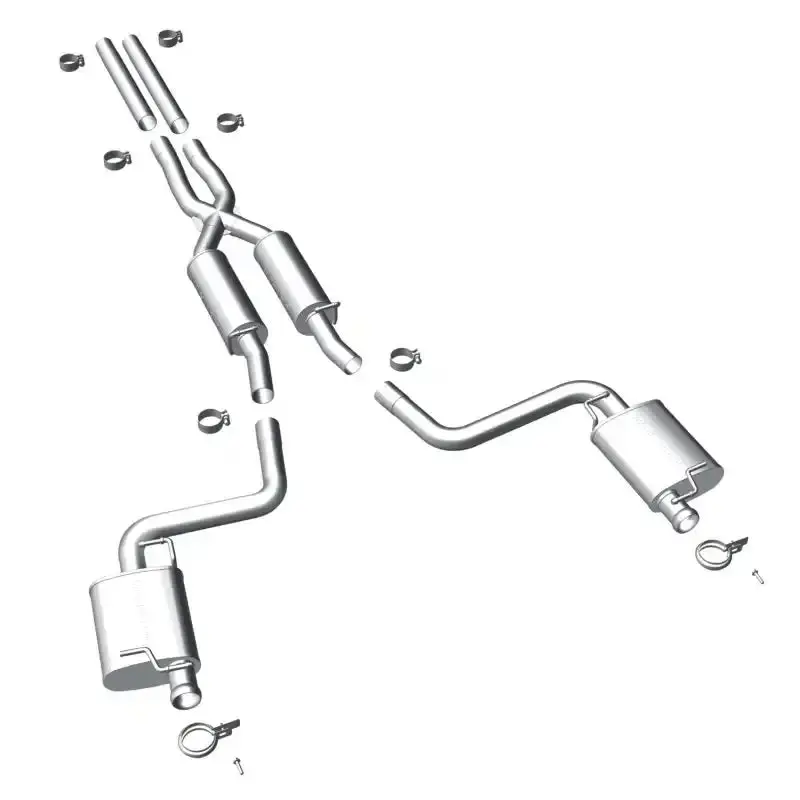 Magnaflow Dual Rear-Exit Cat-Back Exhaust For 2011–2013 Dodge Challenger V6 (3.6L) 1
