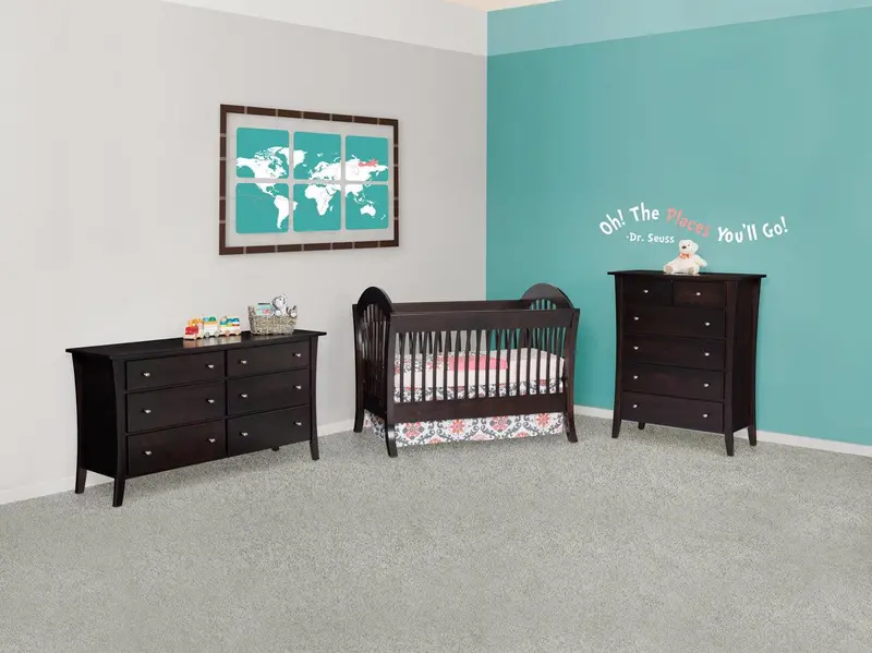 Manhattan Convertible Crib – 3-In-1 Design 1