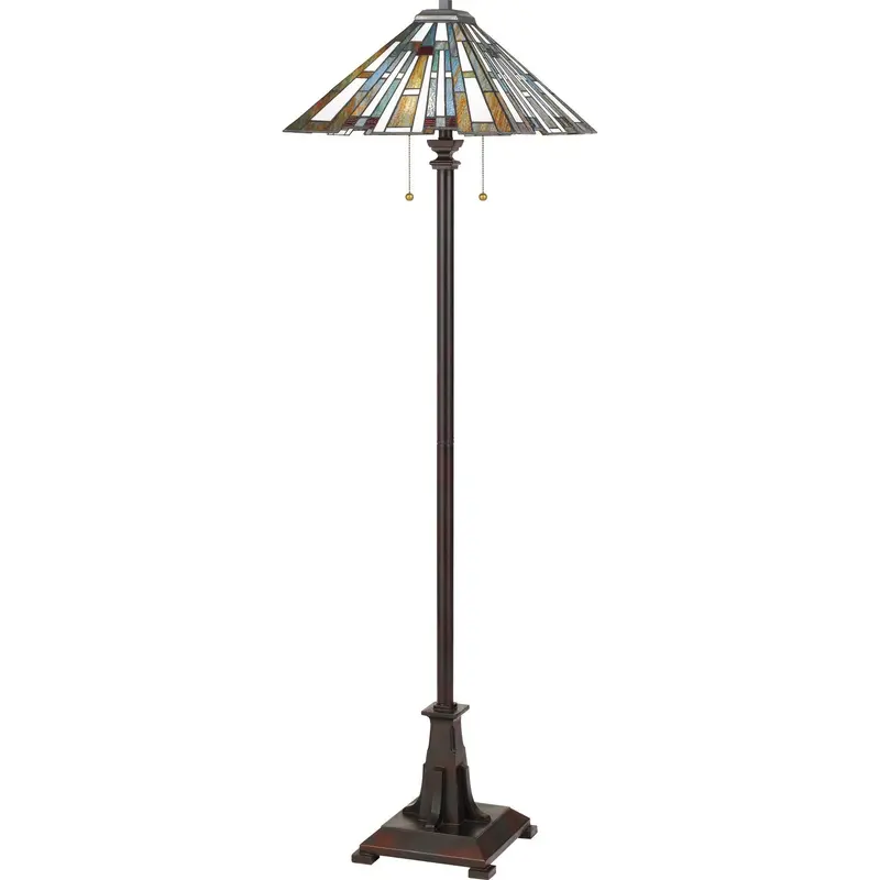 Maybeck Uplighting Floor Lamp With Metal Base 1