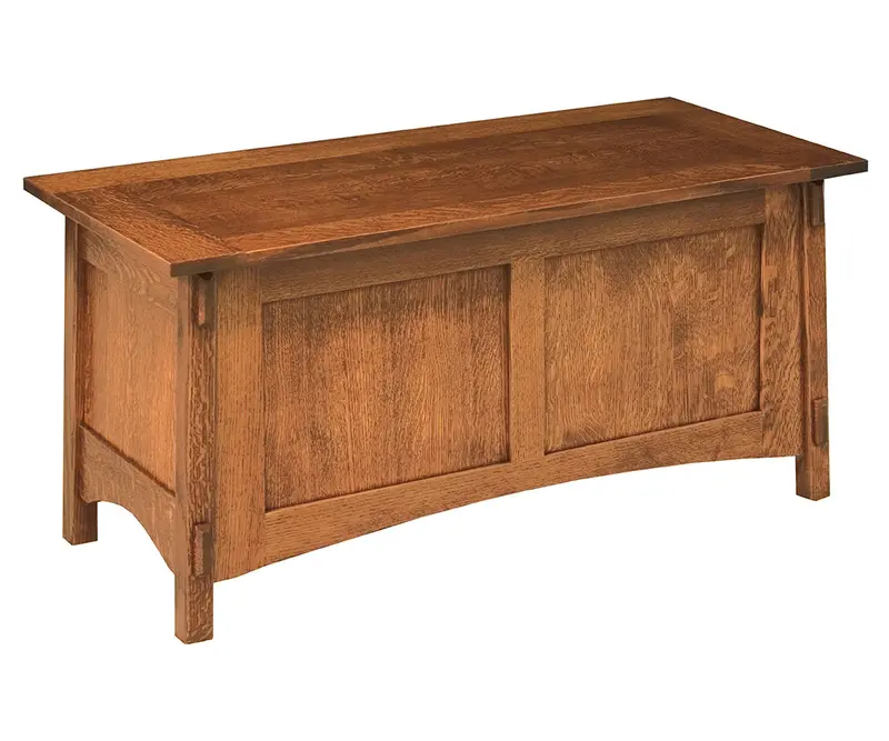 Mccoy Blanket Chest – Lift-Top Wooden Storage Box 1