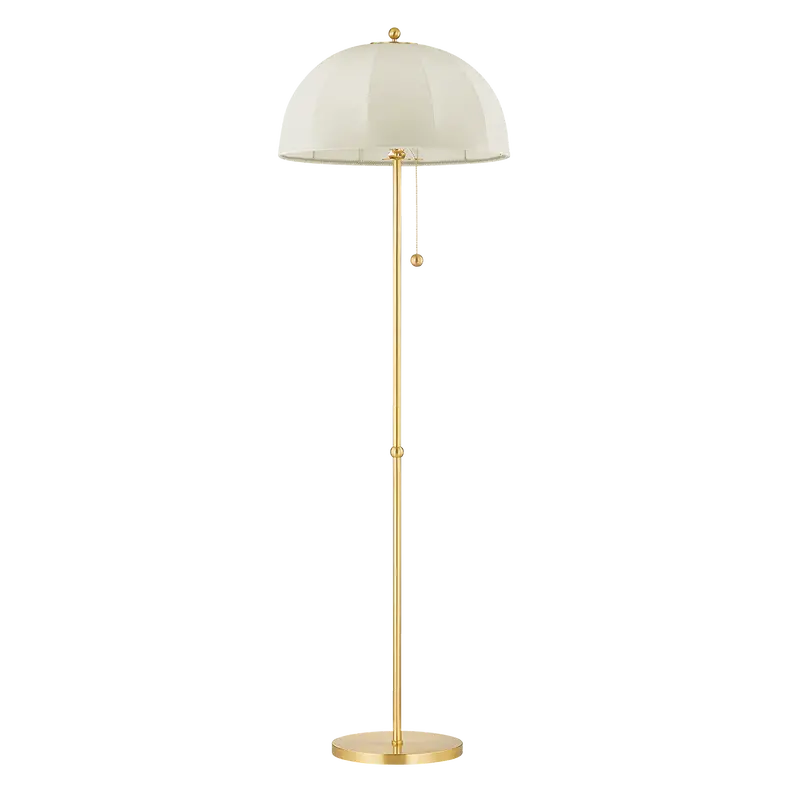 Meshelle Modern Floor Lamp With Metal Mesh Shade 1