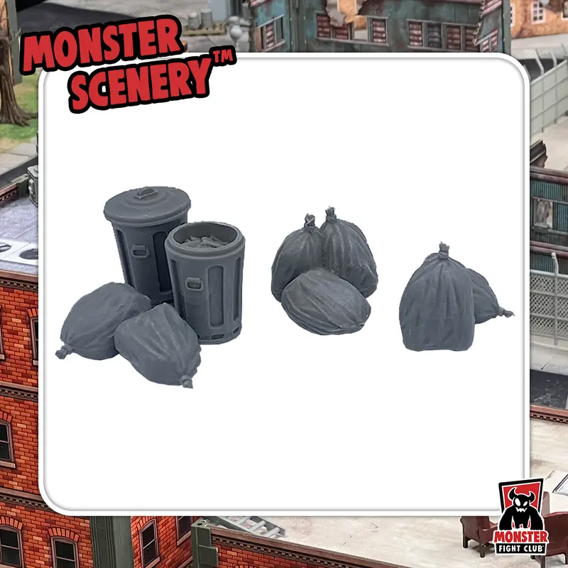 Metro City Trash Debris Terrain Kit 1