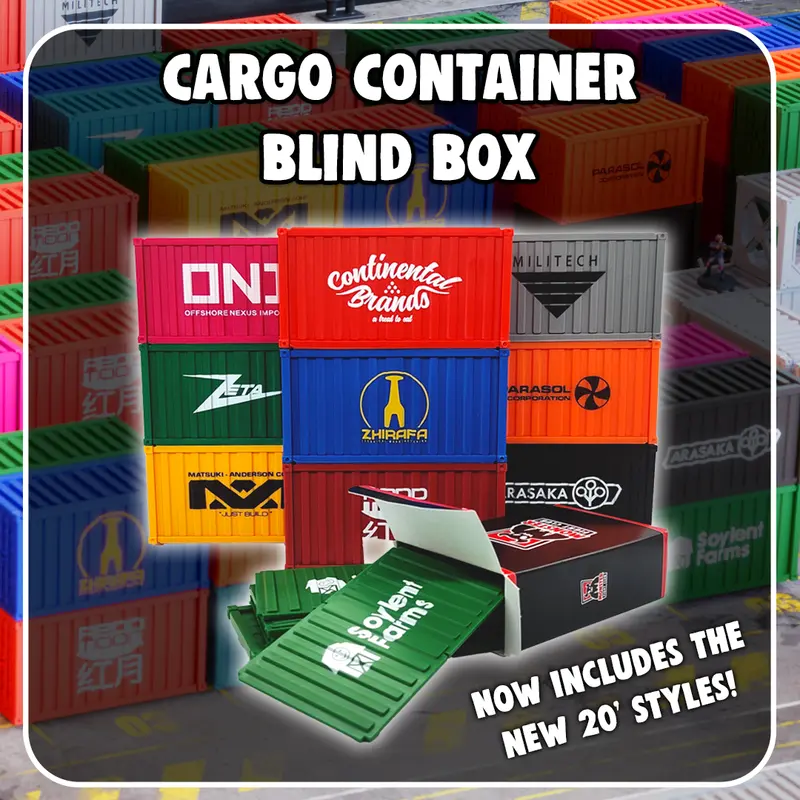 Mfc Mystery Box: Industrial Cargo Container Theme 1