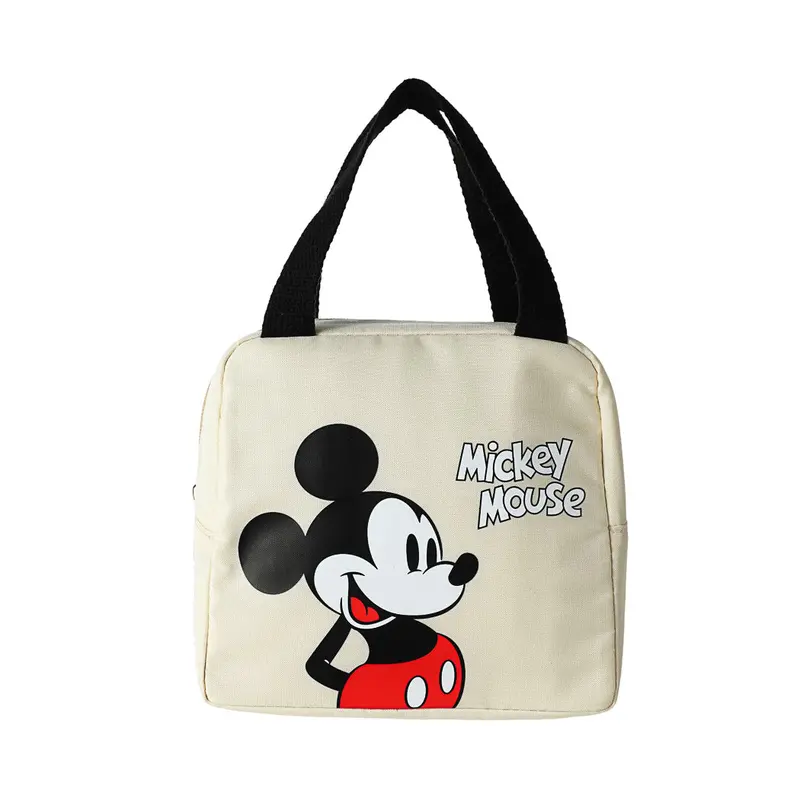 Mickey Mouse Apricot-Toned Insulated Lunch Bag 1