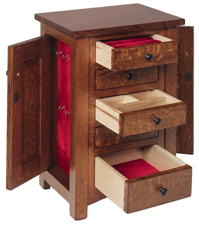 Mini Jewelry Armoire – Clearance Sale On Compact Storage Cabinet 1