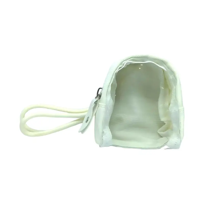 Mini Series Clear Vinyl Doll Carry Bag – White 1