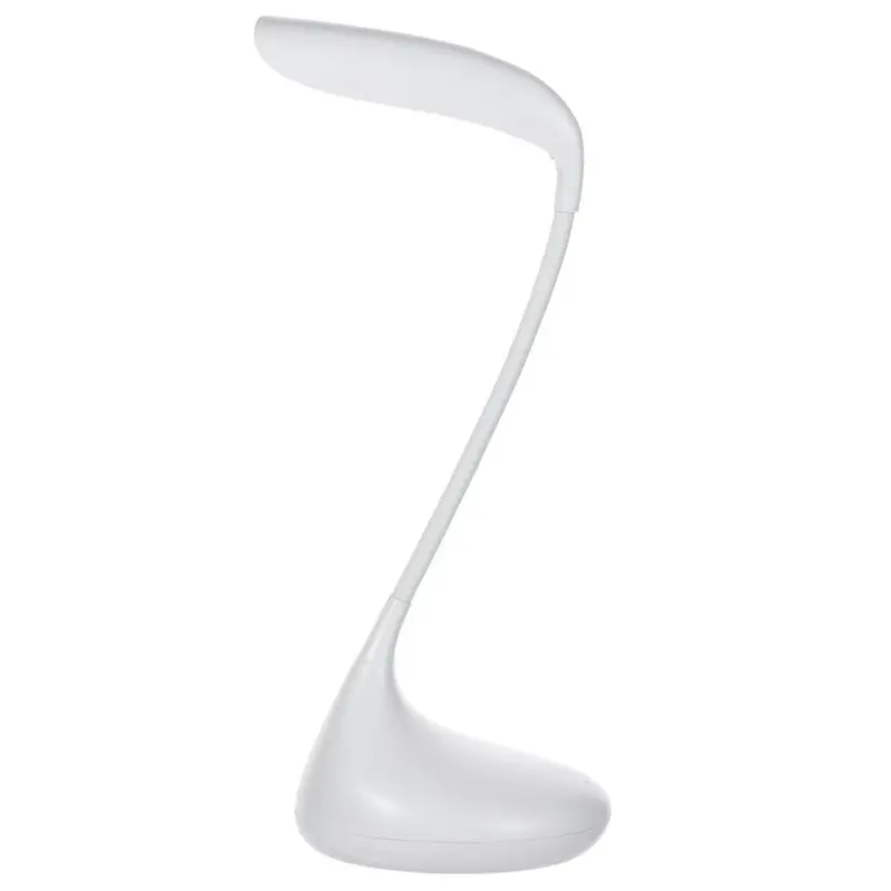 Minimalist White Table Lamp – Modern Desk Or Nightstand Lighting 1