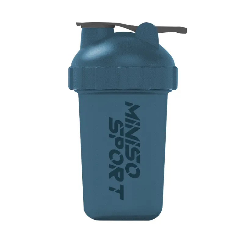 Miniso Sports Bpa-Free Water Bottle – 580Ml Blue Design 1