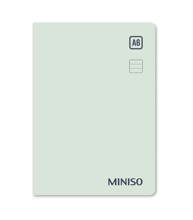 Mint Green A6 Colored-Edge Notebook – 96-Page Pp-Bound Journal 1
