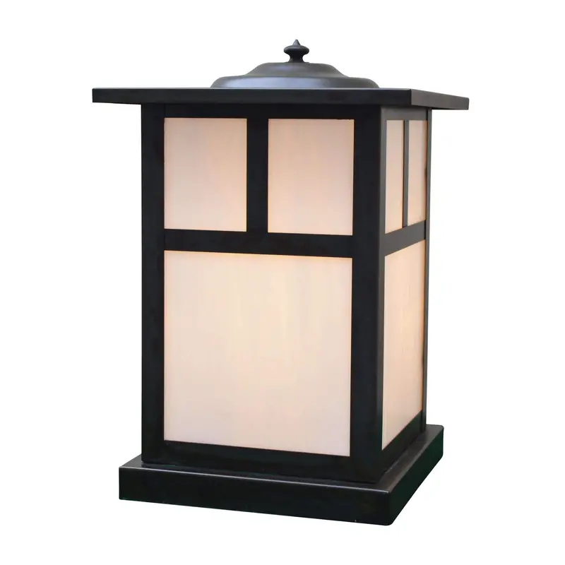 Mission Column Mount Exterior Light 1