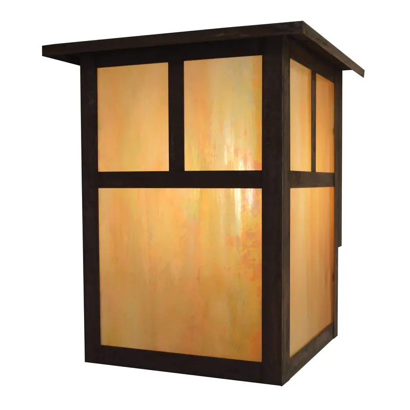 Mission Flush Wall Mount Light Fixture 1