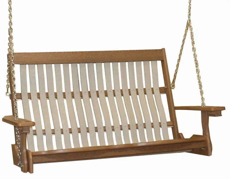 Mission-Inspired Outdoor Swing 1