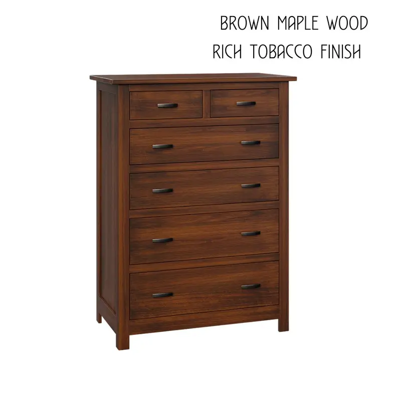 Mission Six-Drawer Storage Chest 1