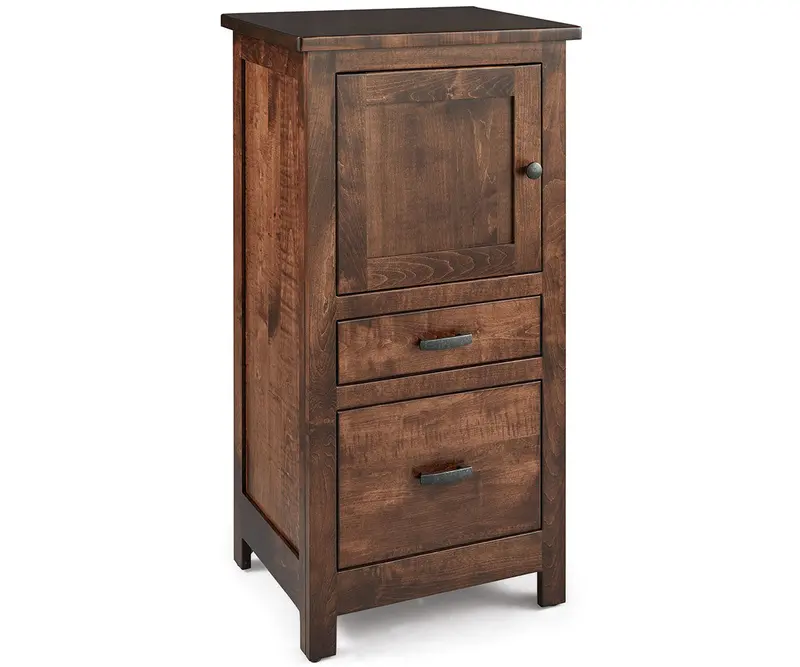Mission-Style Cpap Nightstand For Medical Equipment 1