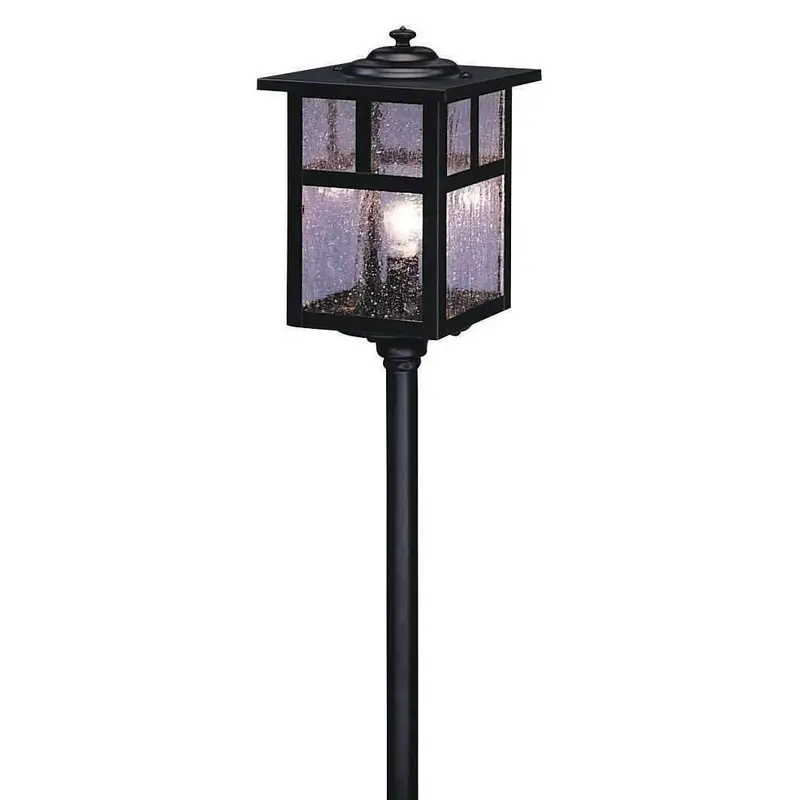 Mission-Style Low Voltage Stem Mount Outdoor Light 1
