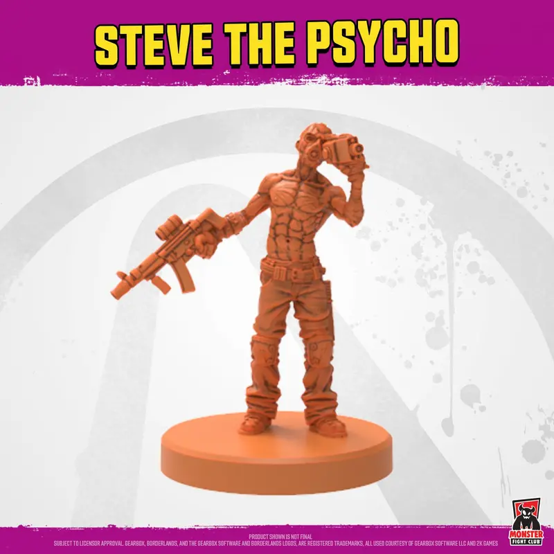 Mister Torgue'S Arena Of Badassery™ — Steve The Psycho Miniature (Chaos Variant) 1
