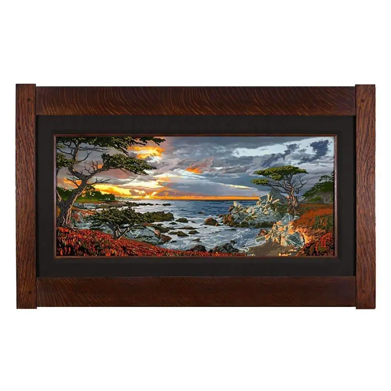 Monterey Shore Fine Art Giclée Print 1