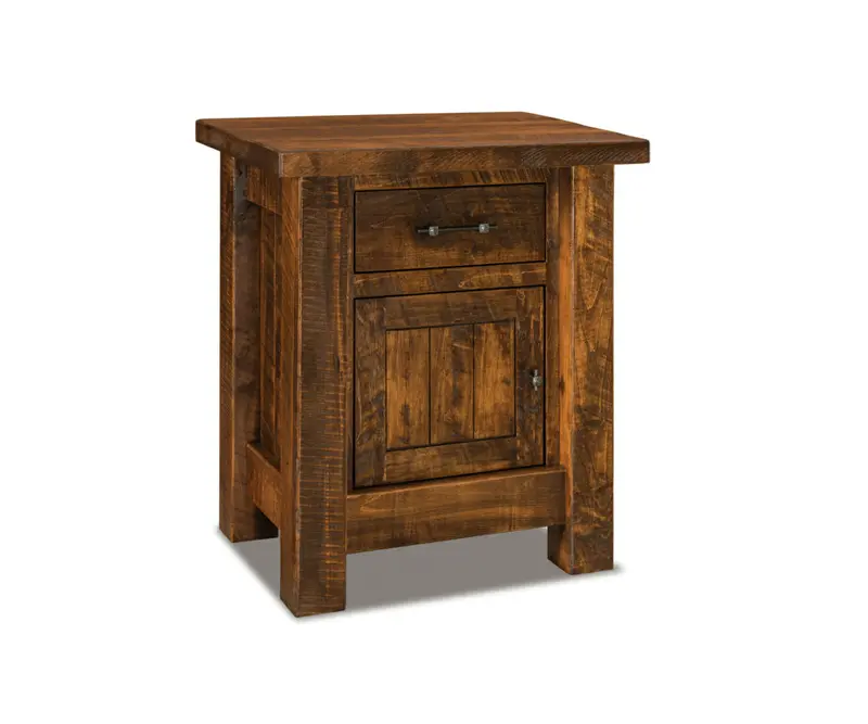 Mountain Rustic Roughsawn Nightstand 1