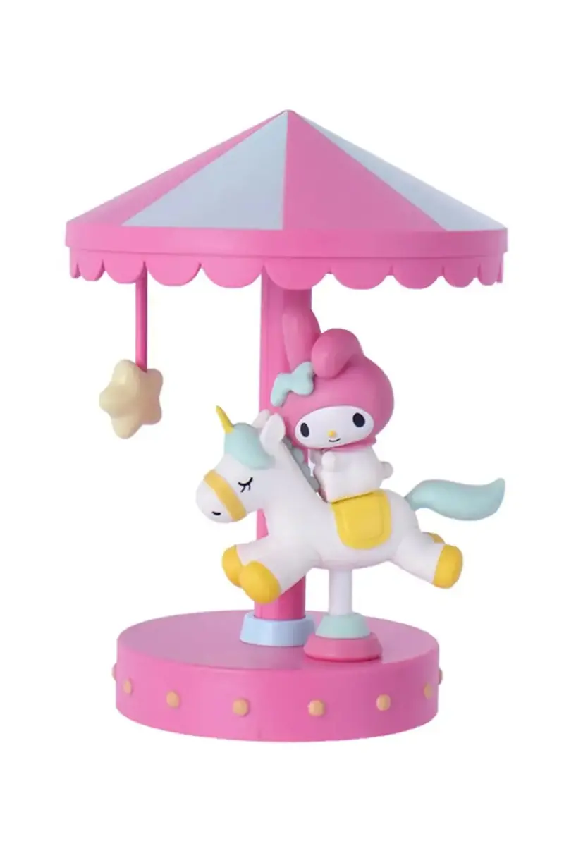 My Melody Carousel Led Night Light – Rechargeable Rotating Lamp 1
