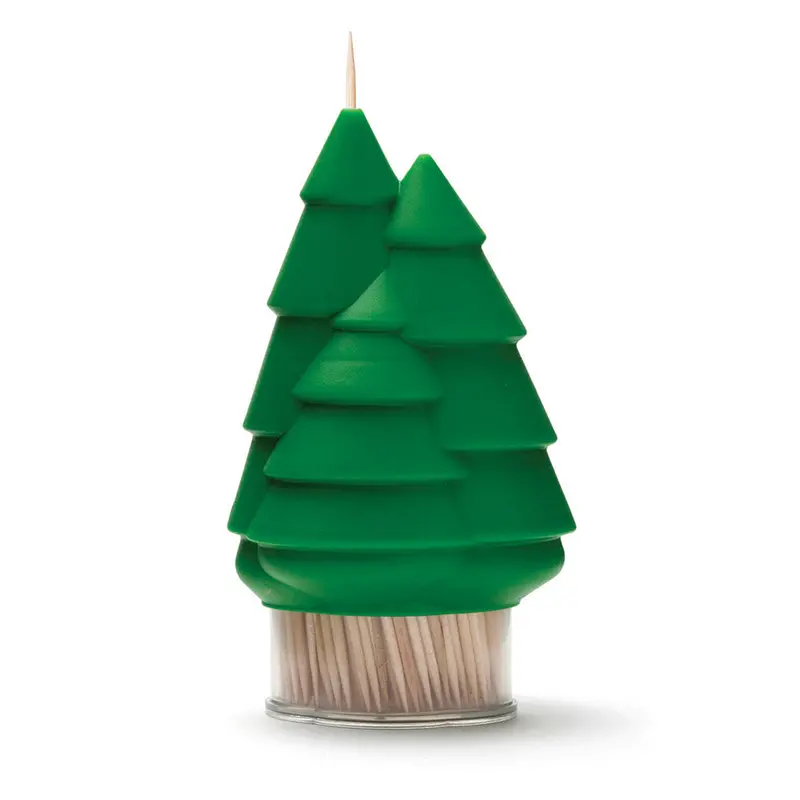 Natural Wood Toothpick Dispenser With Hidden Compartment 1