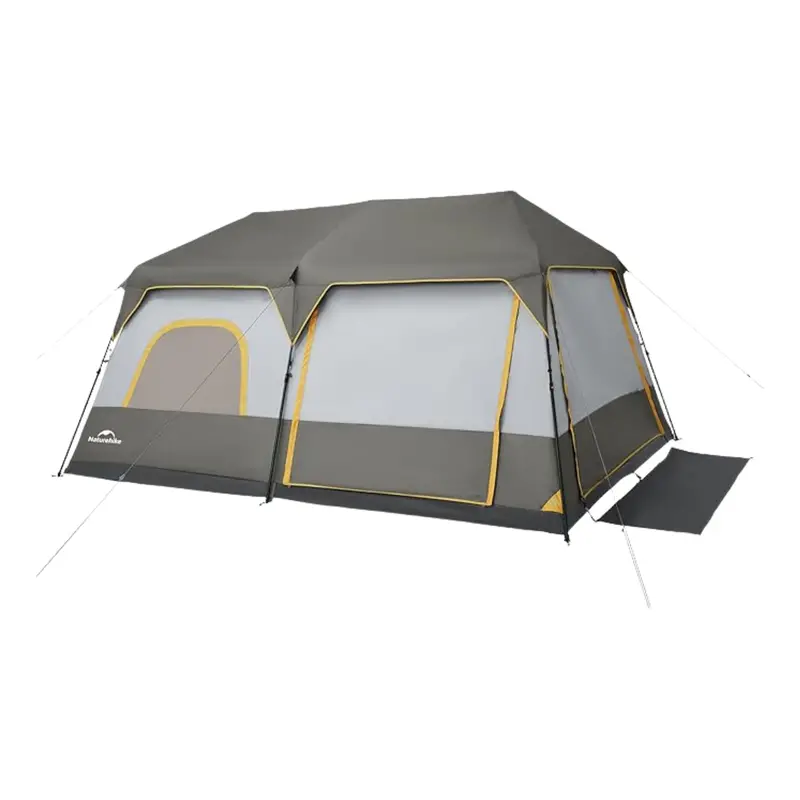 Naturehike Cape 13.1 Sq Ft Instant-Setup 8-Person Tent – Light Brownish Gray 1